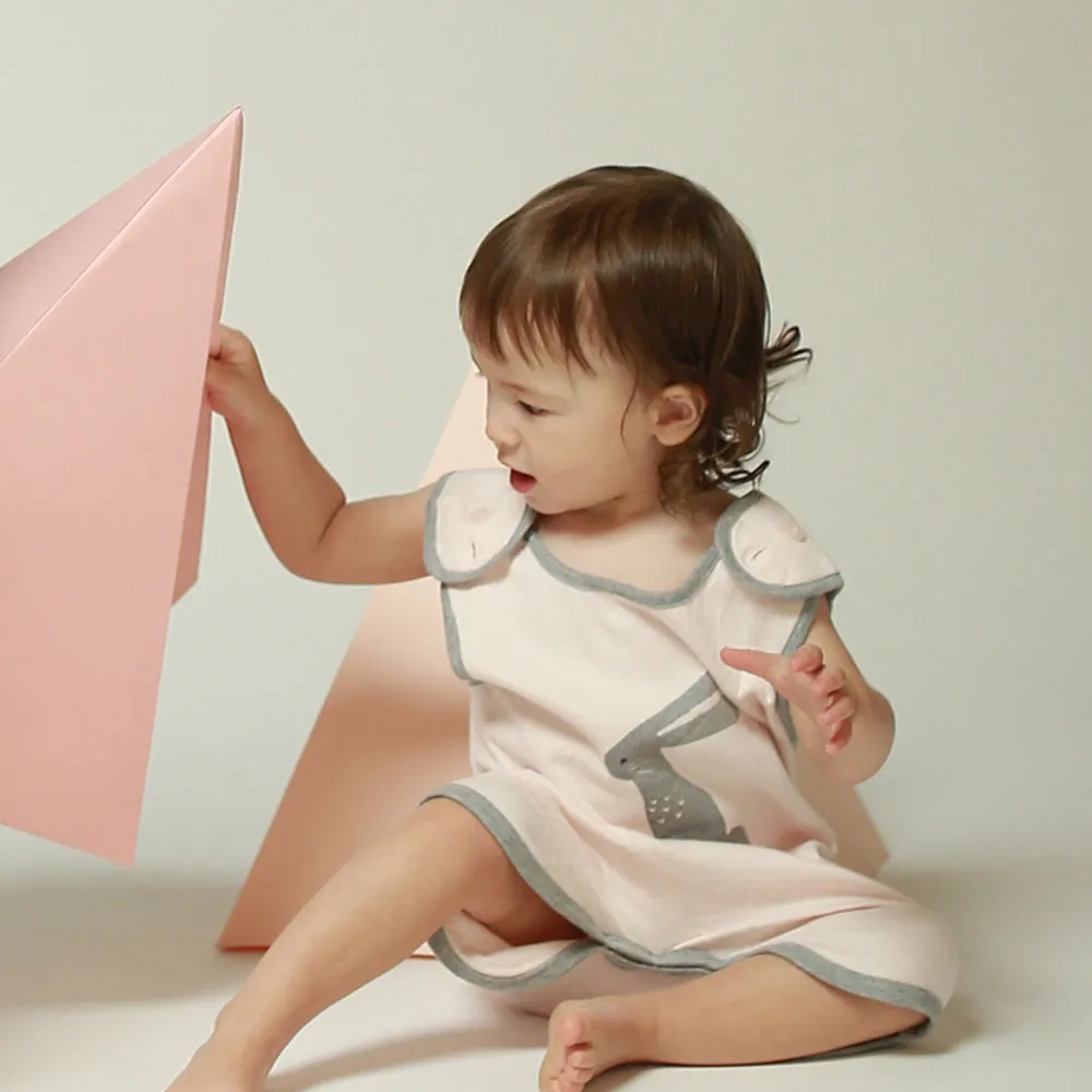 코코 어깨단추 오가닉 수면조끼 <br /> Coco Shoulder Button Organic Sleeping Vest