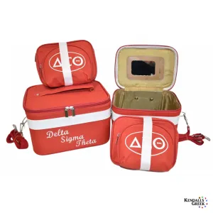 ΔΣΘ TRAIN CASE RED