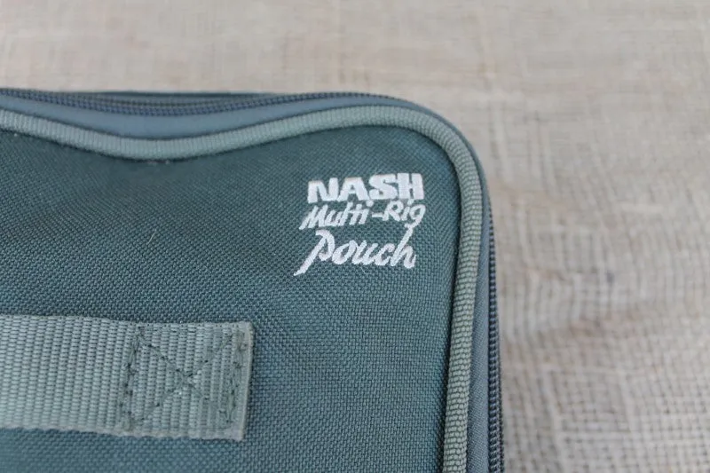 1 x Nash Old School Multi - Rig Pouch. 1990s.