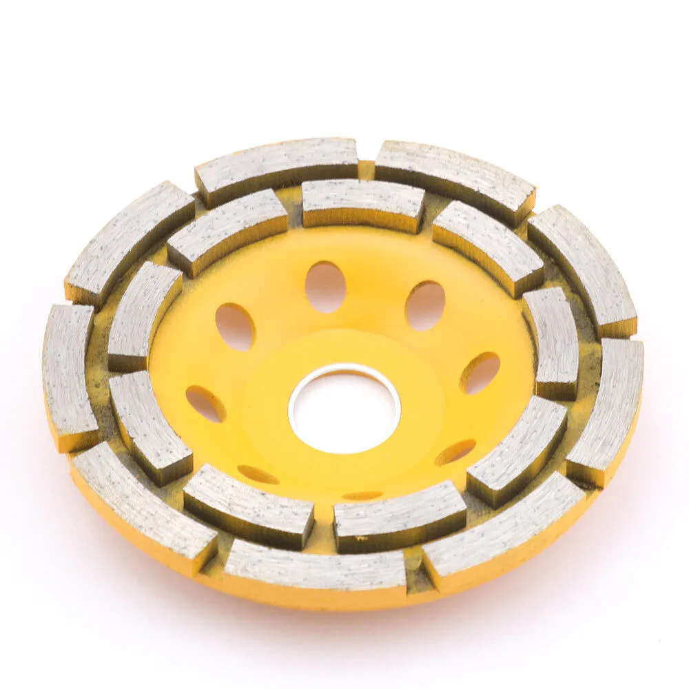115mm Diamond Grinding Cup Wheel for Concrete & Masonry - Durable Segmented Disc for Granite Stone