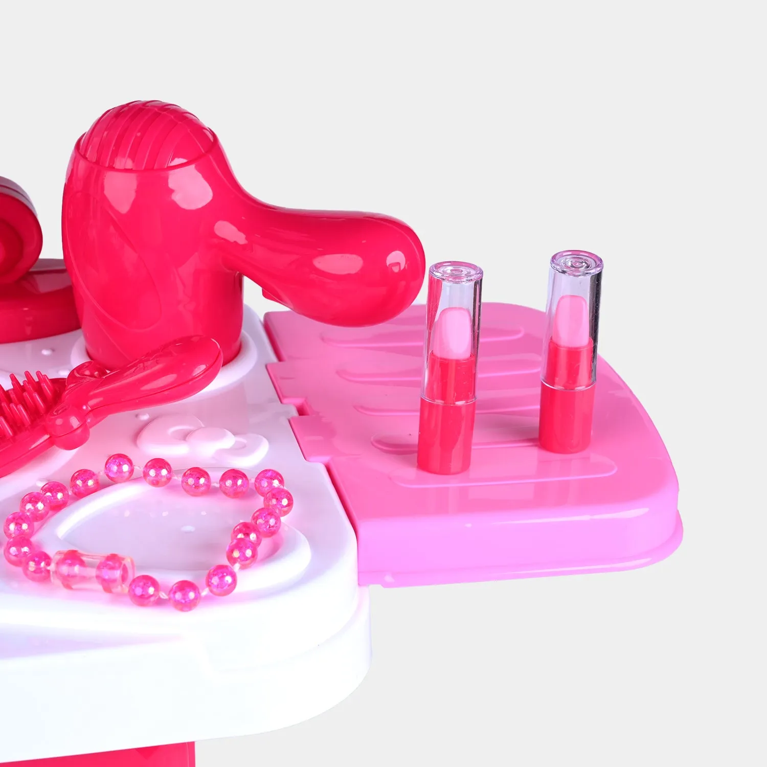 3 in 1 Portable Dressing Table with Cosmetic Set trolly Bag