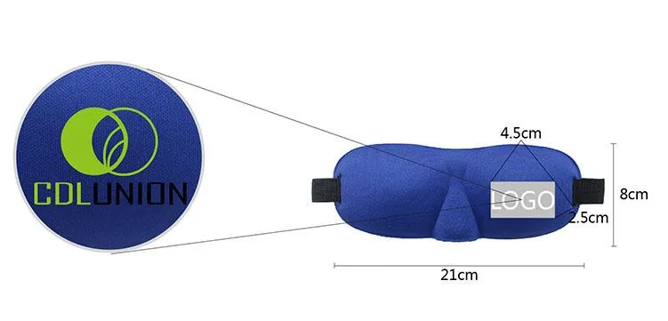 3D Light-Blocking Eye Mask