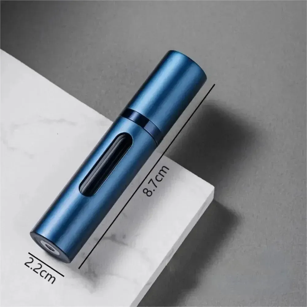 5ml Refillable Glass Perfume Bottle – Mini Spray Atomizer with Scent Pump