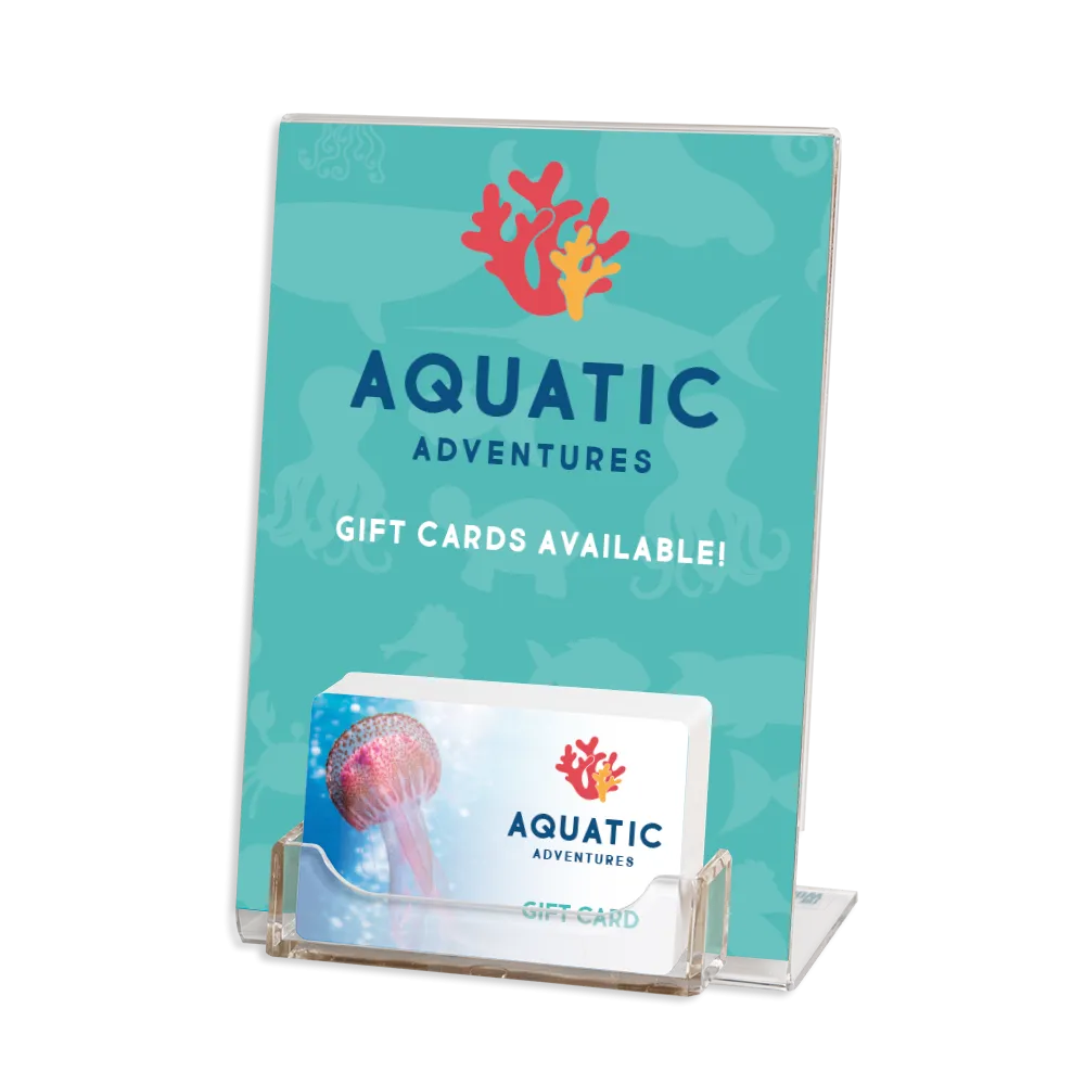 5x7 Gift Card Display Stand