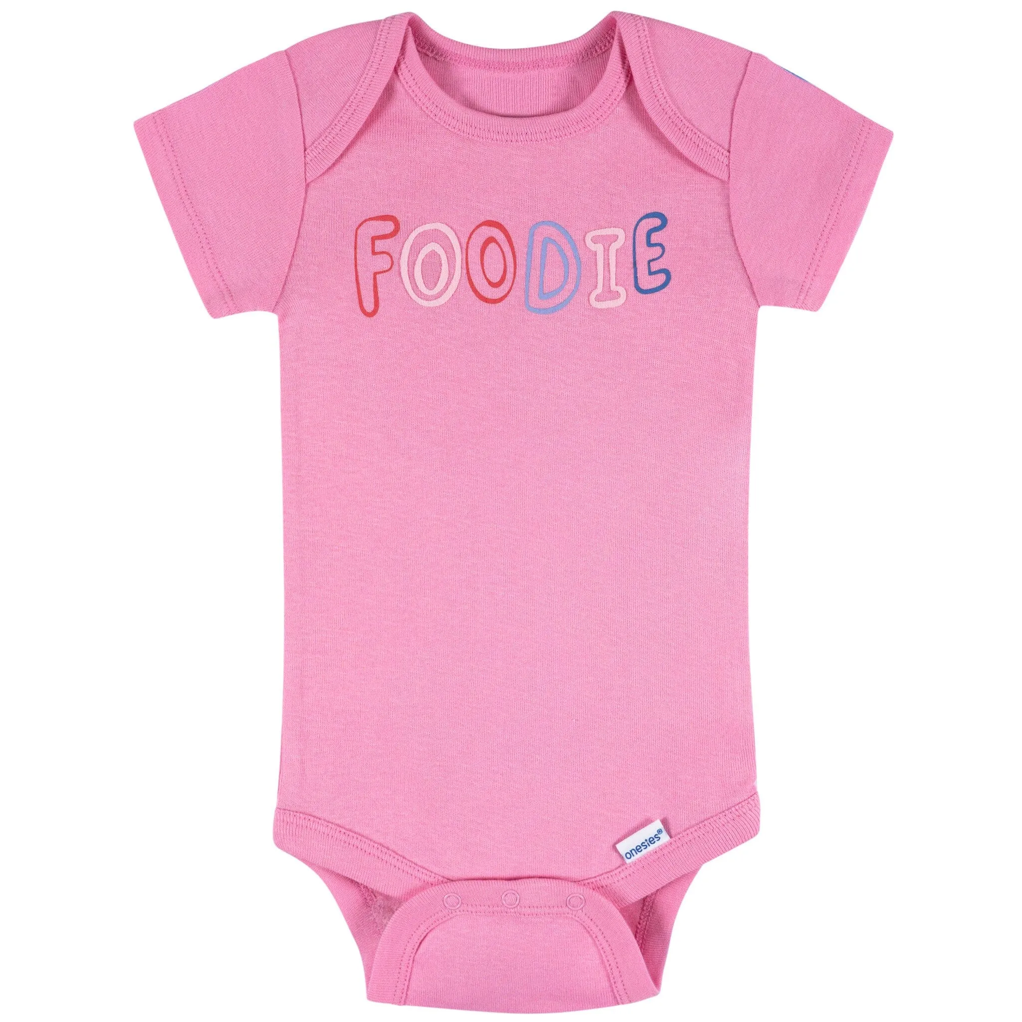 8-Pack Baby Girls Berry Happy Short Sleeve Onesies® Bodysuits