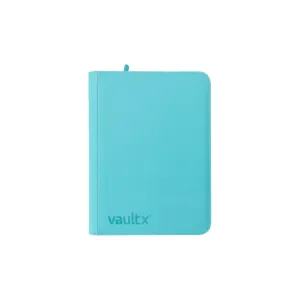 9-Pocket Exo-Tec Zip Binder - Pastel Blue - Vault X