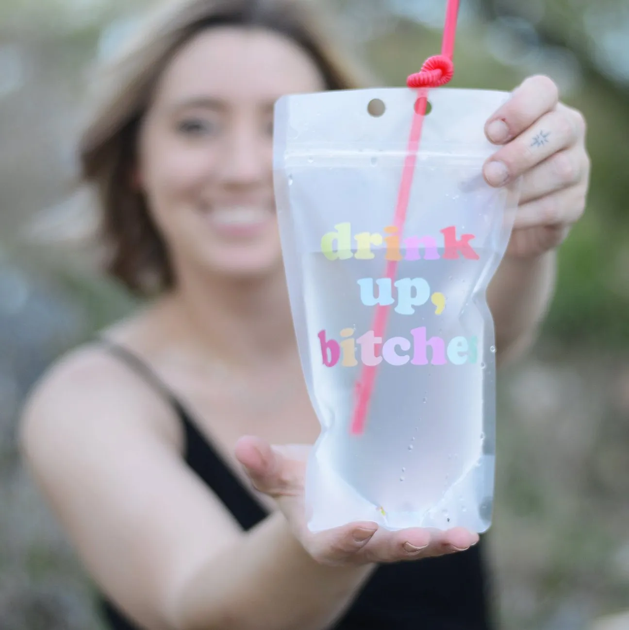 Adult Drink Pouch -- 7 Designs!