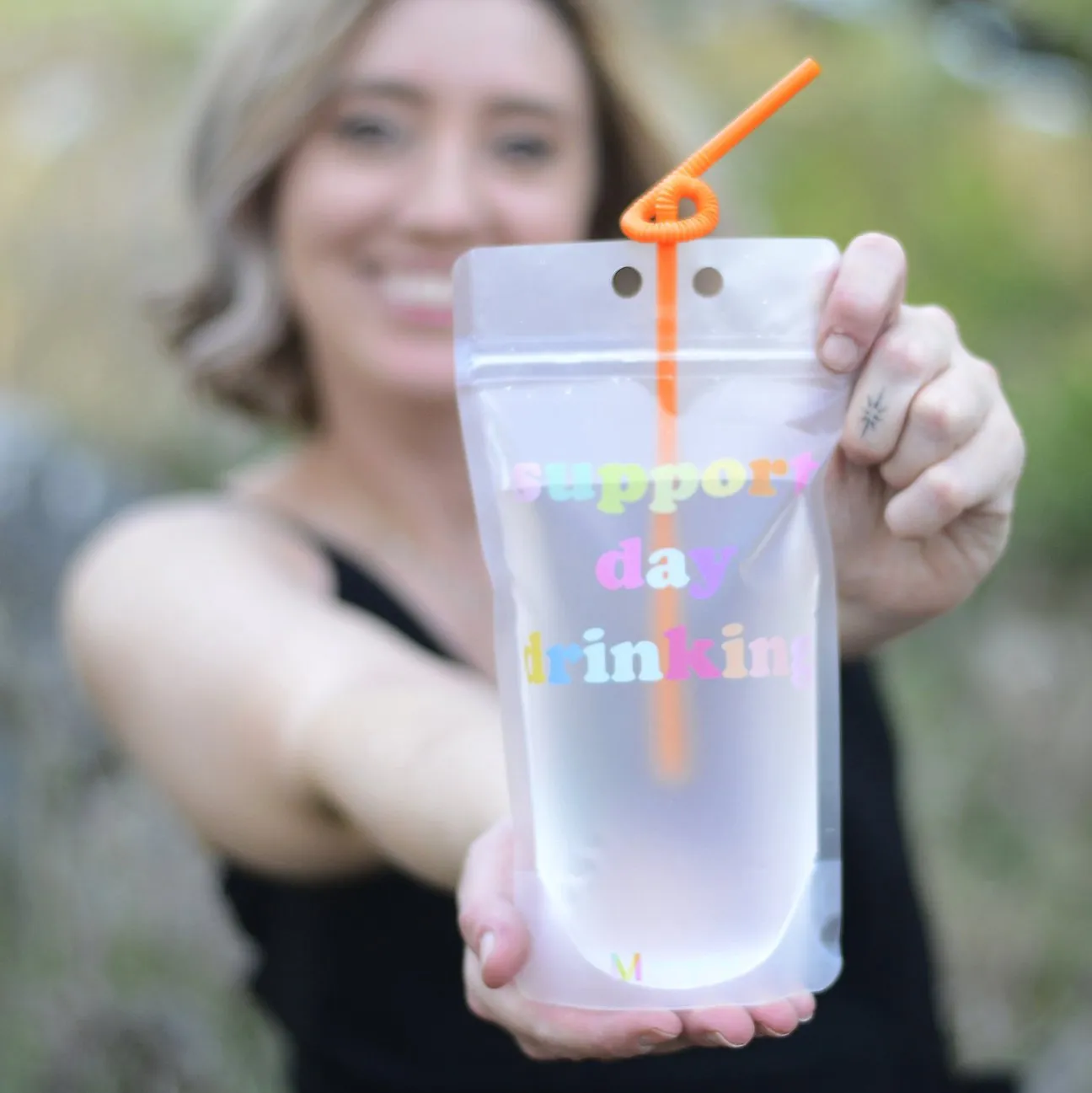 Adult Drink Pouch -- 7 Designs!