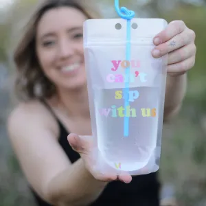 Adult Drink Pouch -- 7 Designs!