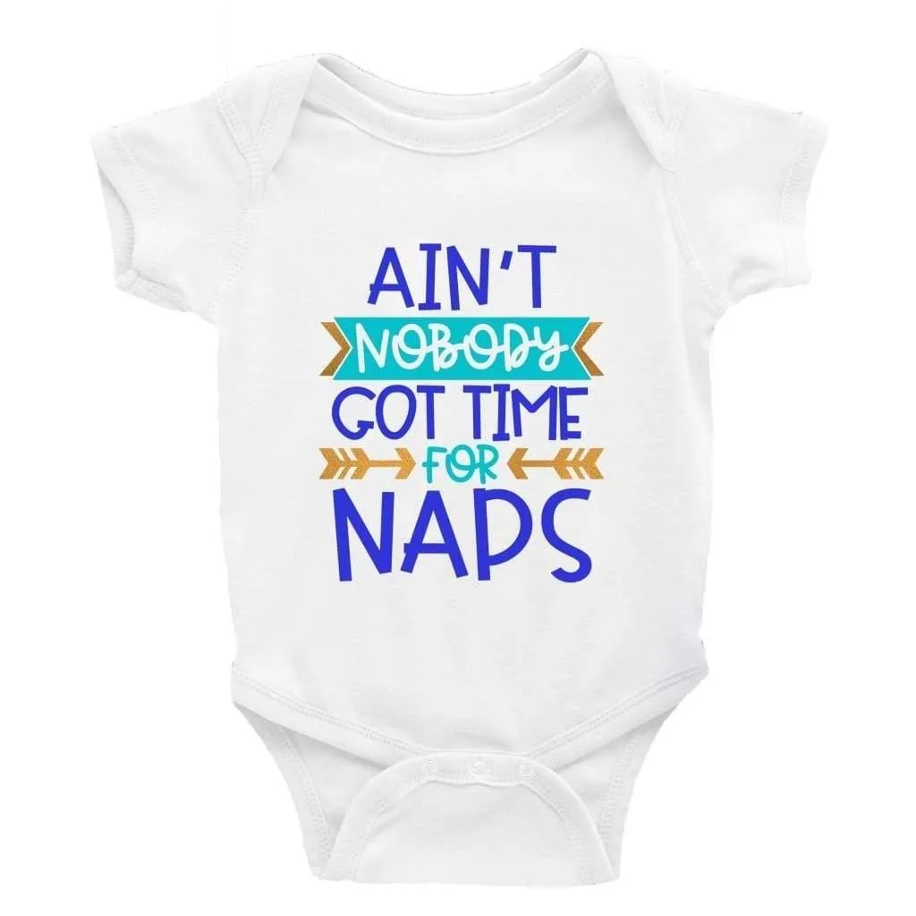 Ain't nobody got time for naps Blue