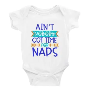 Ain't nobody got time for naps Blue