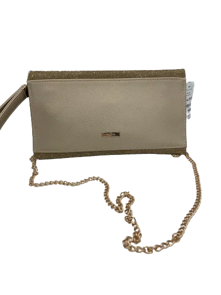 Aldo Gold Sparkle Shoulder Bag