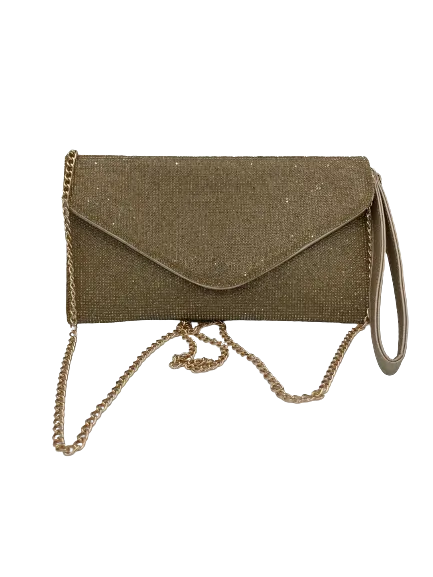 Aldo Gold Sparkle Shoulder Bag