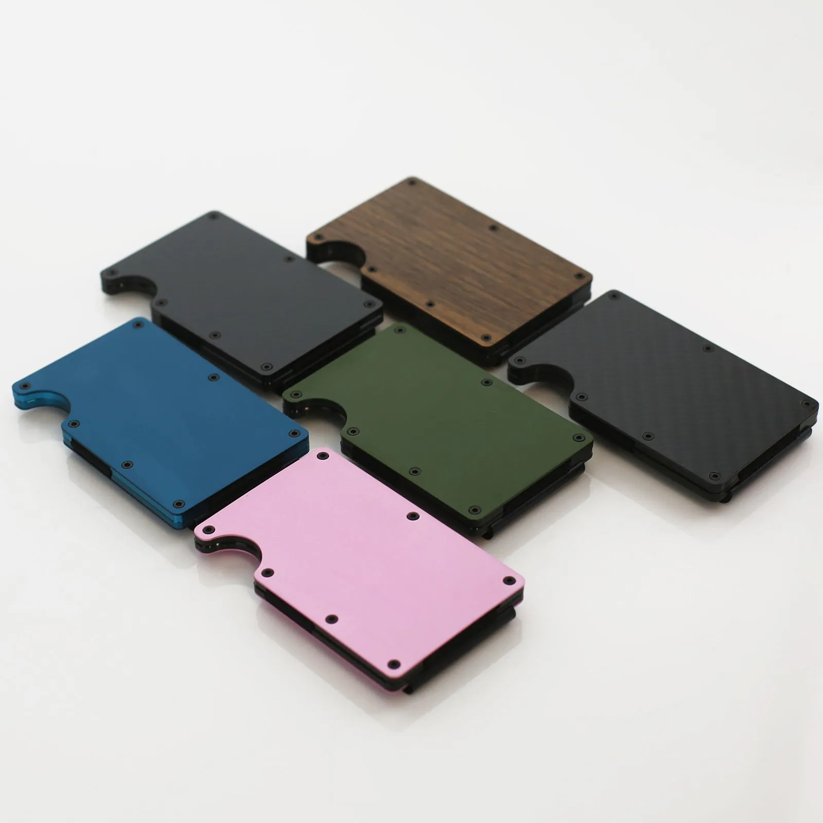Aluminium Metal Card Wallet - Blank