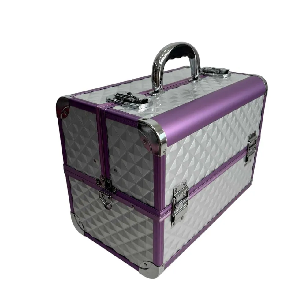 Aluminum Makeup Box 4 S-0