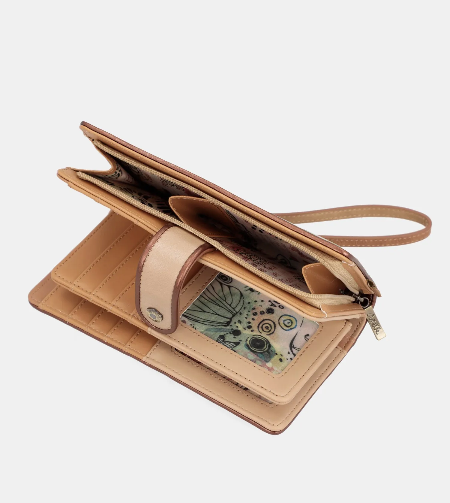 Amazonia large RFID wallet
