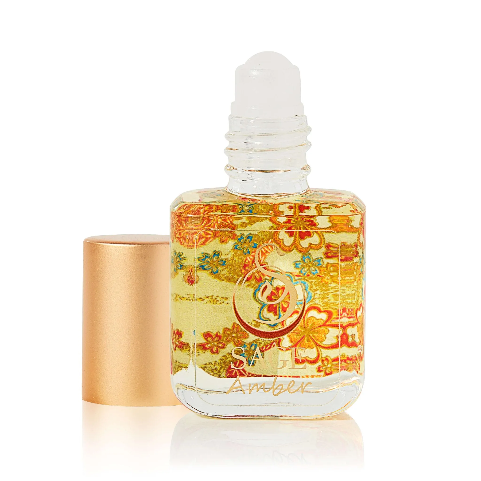 Amber Organic 1/4 oz Perfume Oil Extract Roll-On by Sage