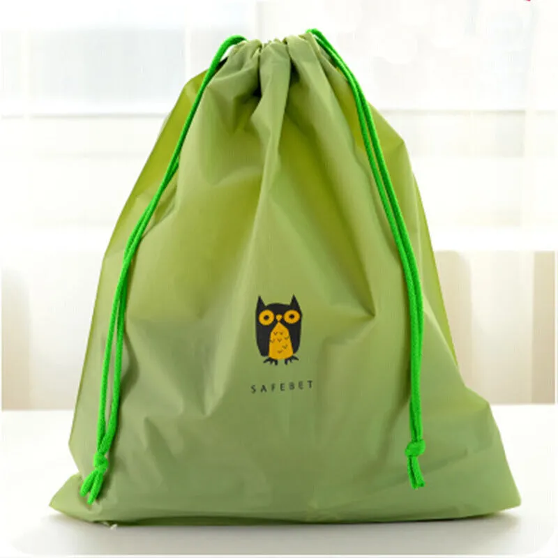 Animal Printing Large Capacity Drawstring Lazy Cosmetic Storage Bag