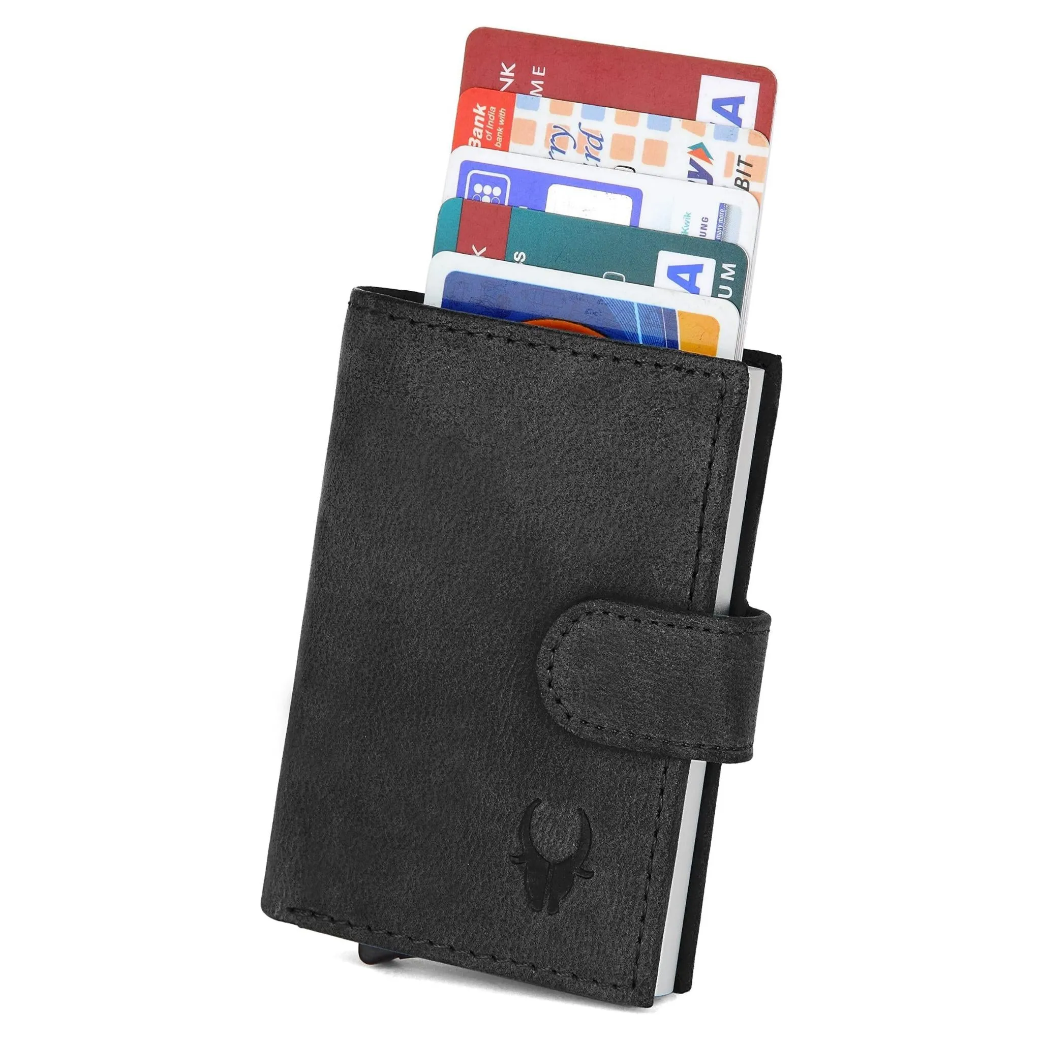 ARNOLD RFID Protected Leather Card Holder for Men