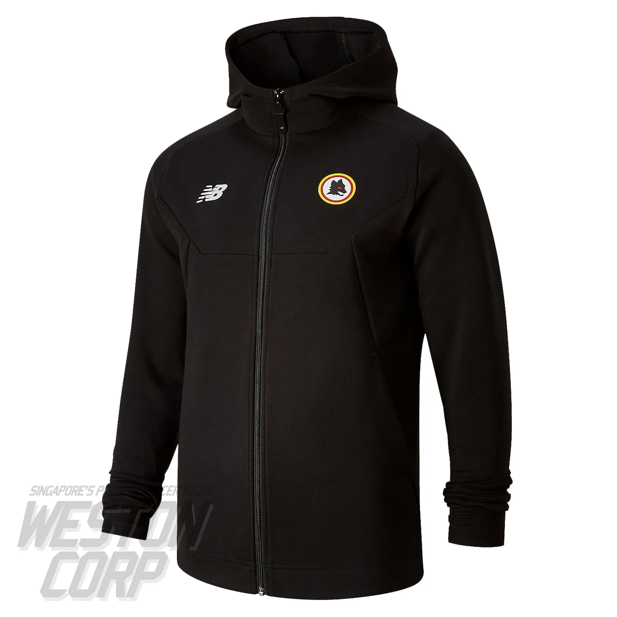 AS Roma Adult 2021-22 Zip Thru Hoody