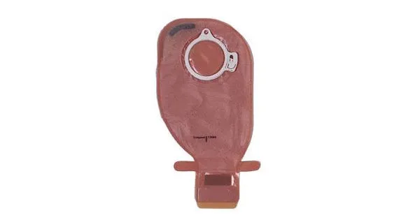 Assura® Two-Piece Drainable Pouch, EasiClose, Opaque 11" (28cm), Flange 2-3/8" (60mm) - Box of 10
