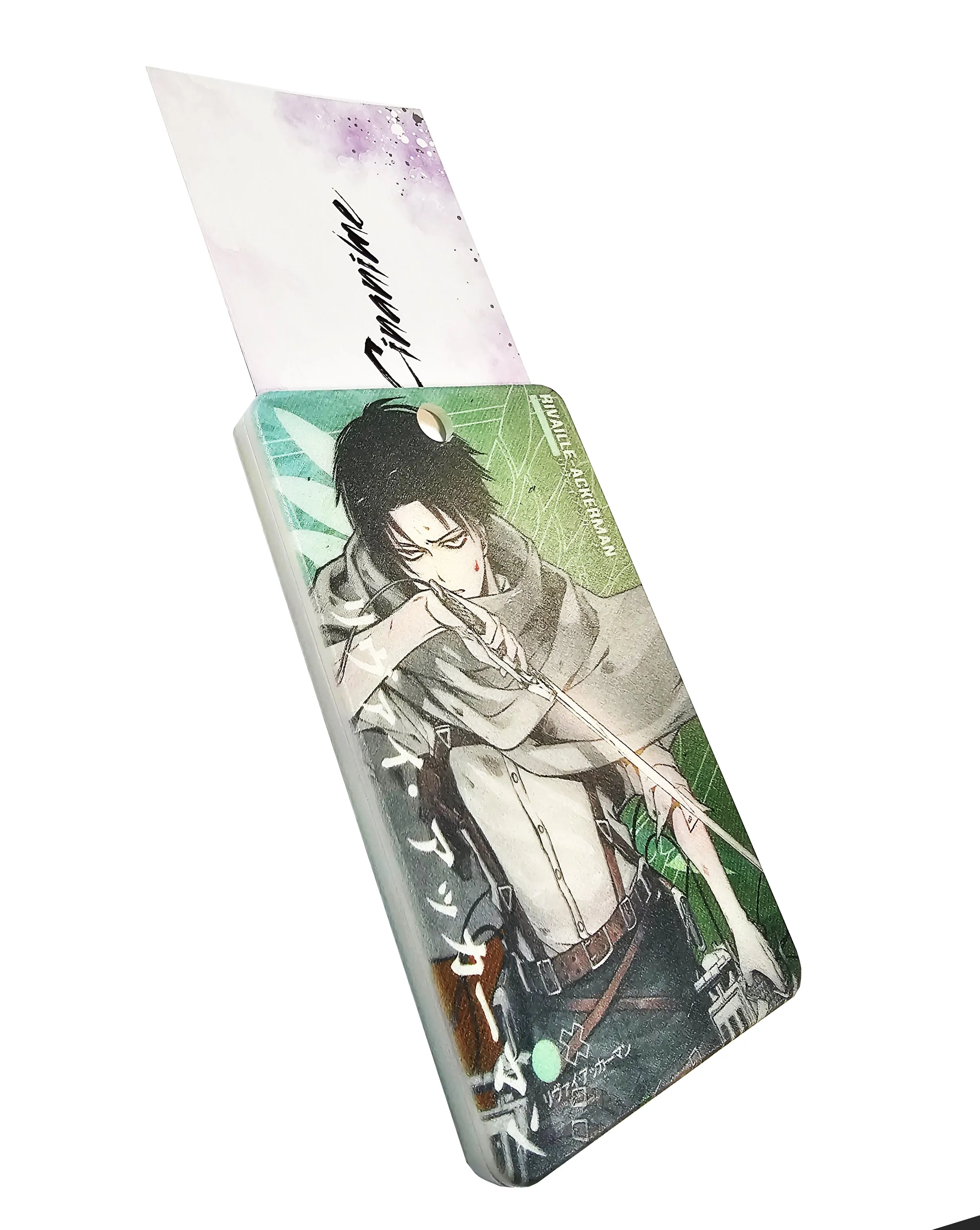Attack On Titan Levi Ackerman - Card Holder with Keyring