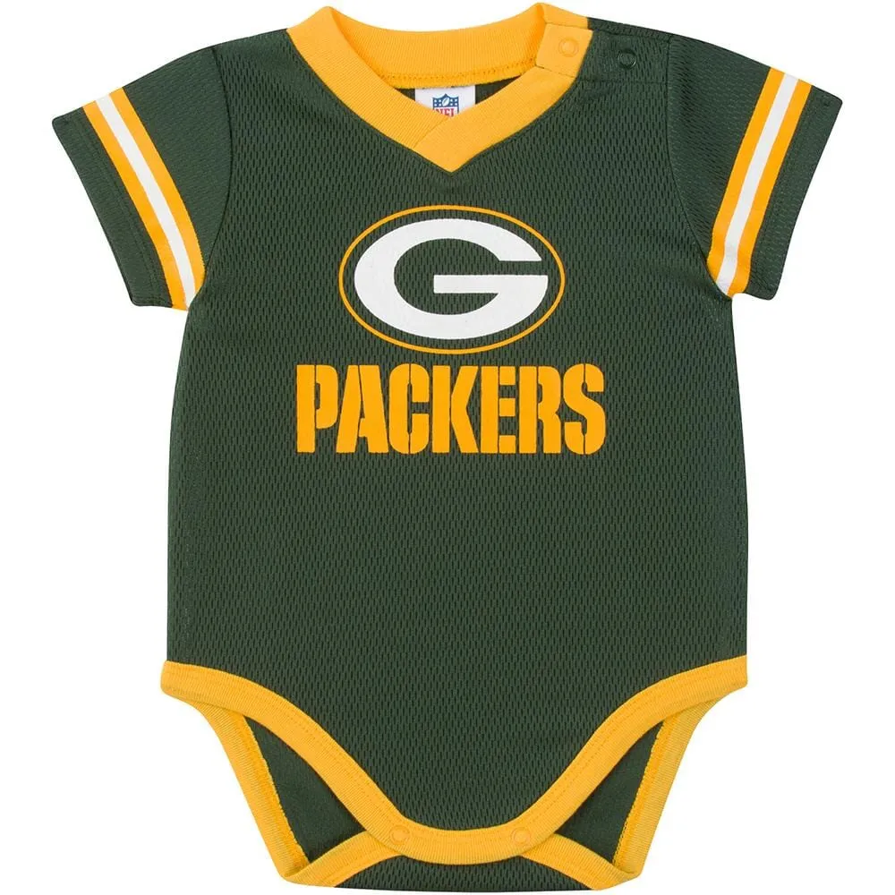 Baby Boys Packers Jersey Bodysuit