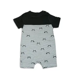 Bamboo Short Sleeve Romper 3-6M