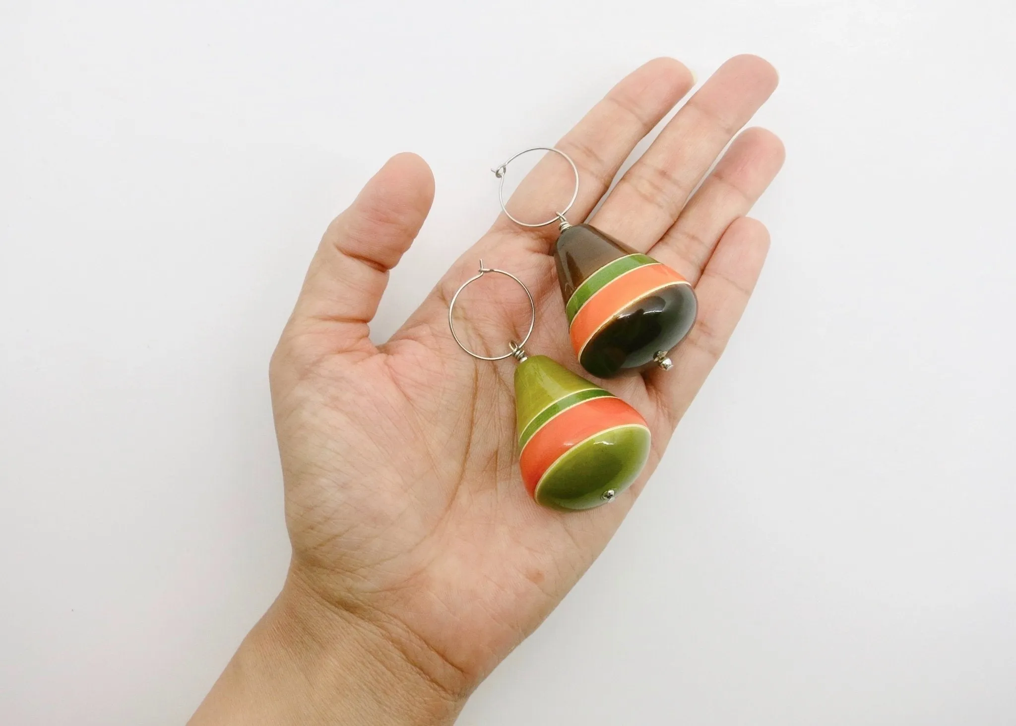 Banded Love earrings (available in 4 different colors)
