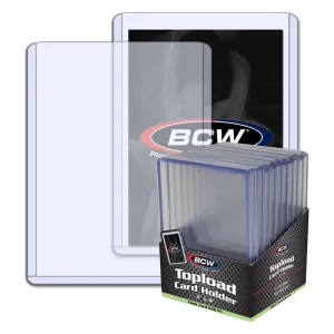 BCW Topload Card Holder Thick 240 Pt 3" x 4"