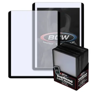 BCW Toploader Card Holder Colored Border