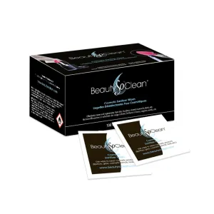 BeautySoClean Cosmetic Sanitizer Wipes (100 Packets)