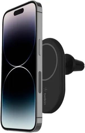 Belkin Car Charger magnetic wireless car power supply for apple iPhone 13/12| WIC004BTBK