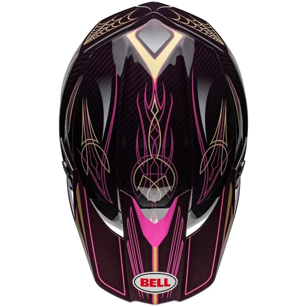 Bell - Moto-10 Spherical Tagger Haze Purple/Gold Helmet