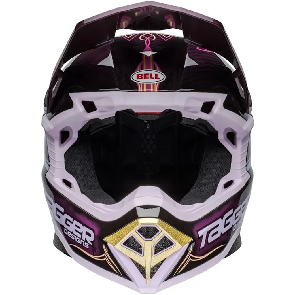 Bell - Moto-10 Spherical Tagger Haze Purple/Gold Helmet