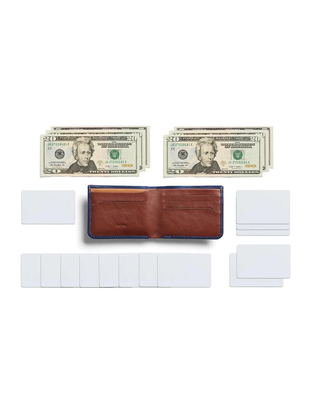 Bellroy Hide and Seek Wallet Ocean RFID