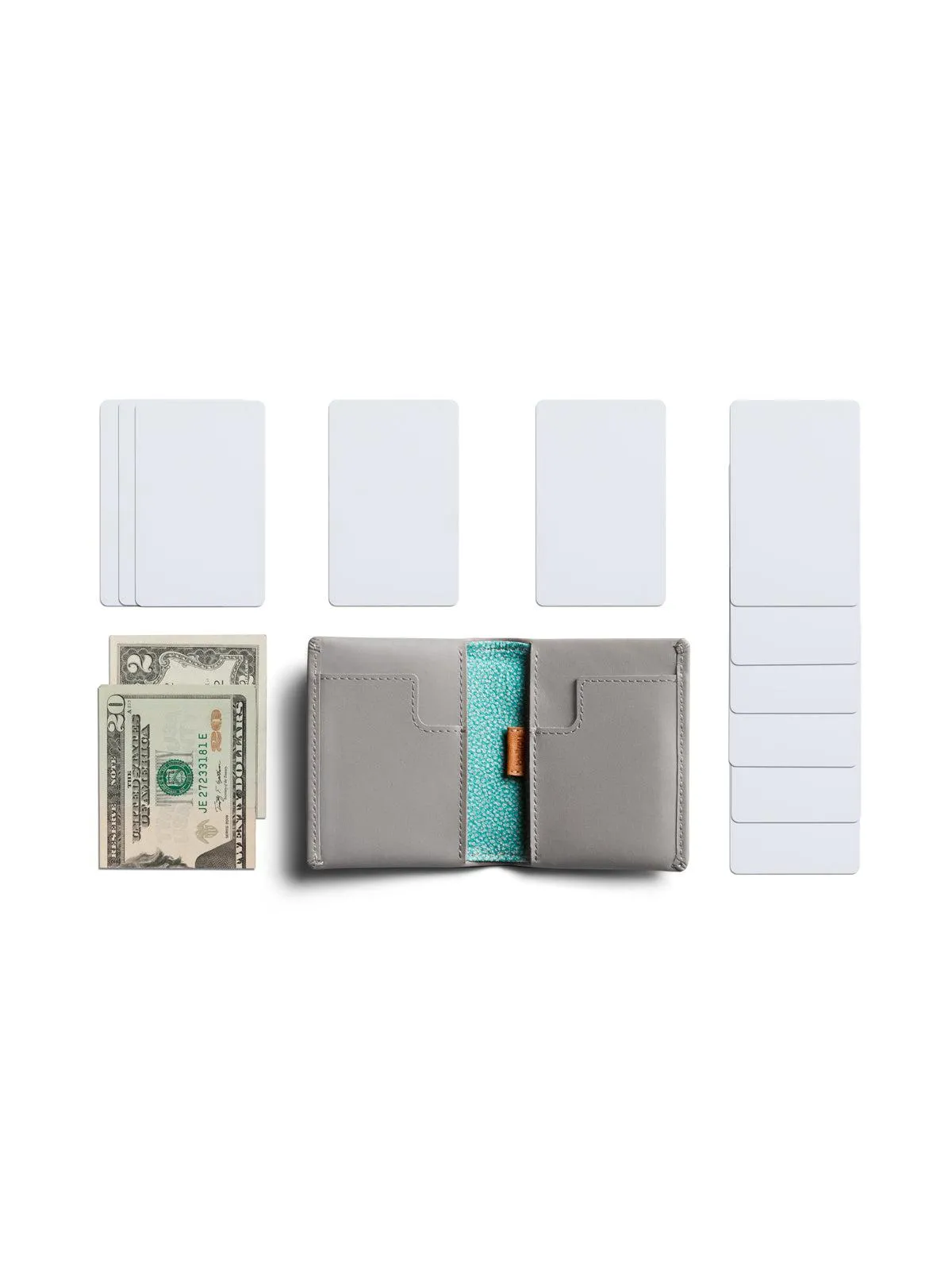 Bellroy Slim Sleeve Wallet Grey Lagoon