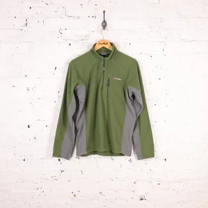 Berghaus 1/4 Zip Fleece - Green - M