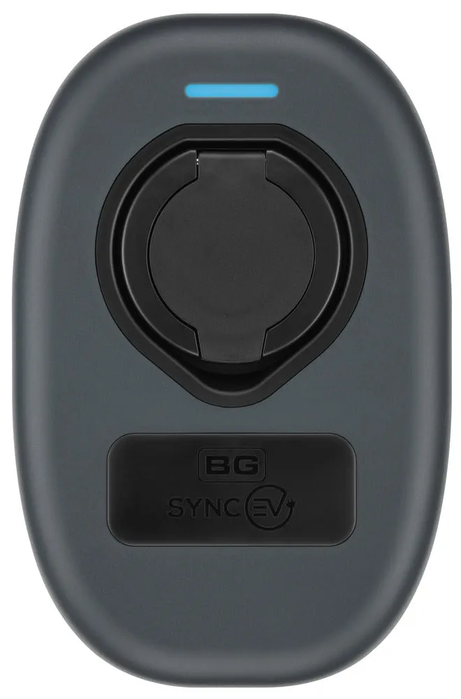 BG SyncEV EVWC2S7GGR EV Wall Charger 7.4kW Single Phase Type 2 Socketed Wi-Fi   4G*  RFID (incl. CT clamp)