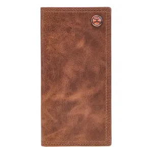 BGHW001--BR Rodeo Wallet - Hooey- "Hooey Classic" Doubled Stitched Edge