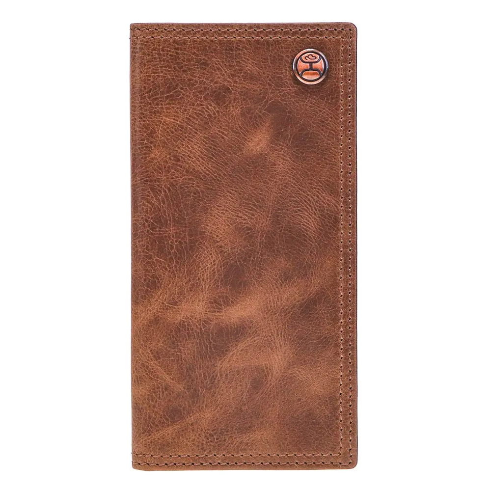 BGHW001--BR Rodeo Wallet - Hooey- "Hooey Classic" Doubled Stitched Edge