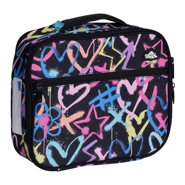 Big Cooler Lunch Bag - Hearts and Crosses