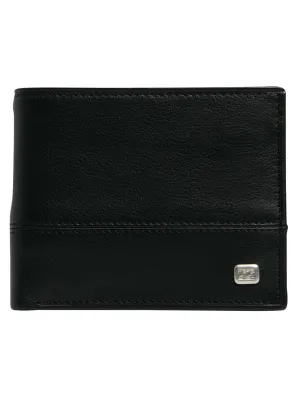 Billabong Men's Dimension 2 in 1 Leather Wallet