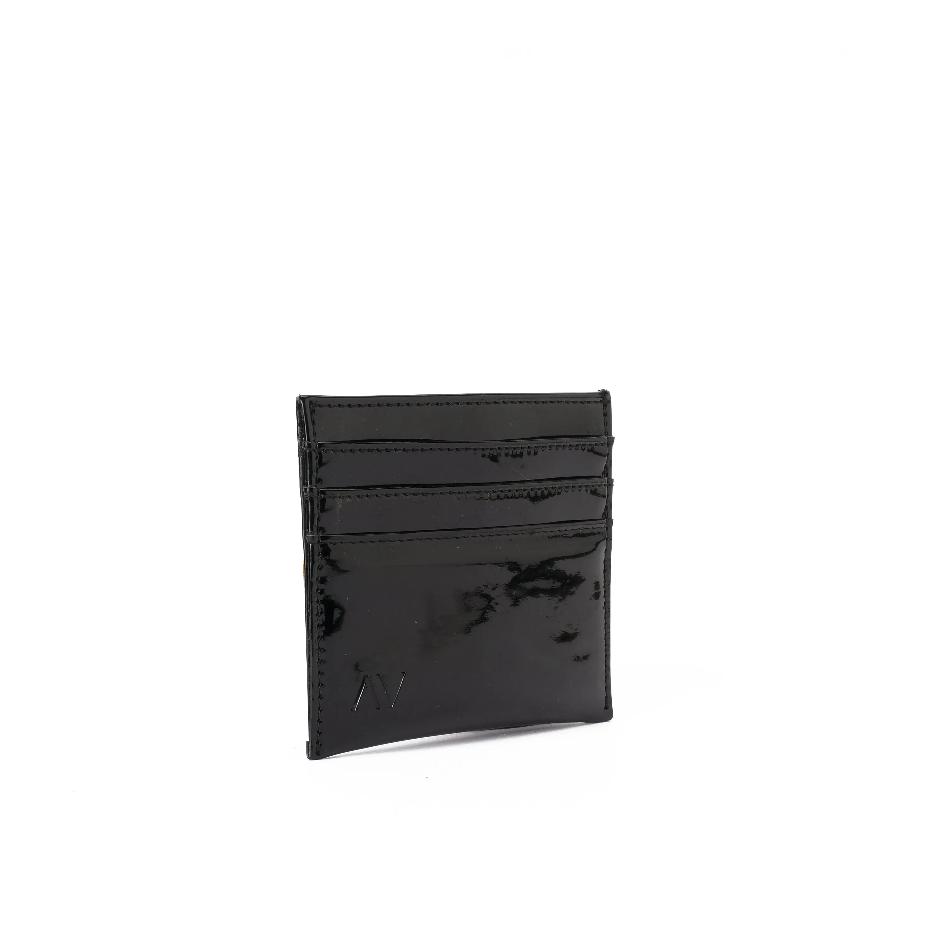 Black metallic voguish card holder - Code 513