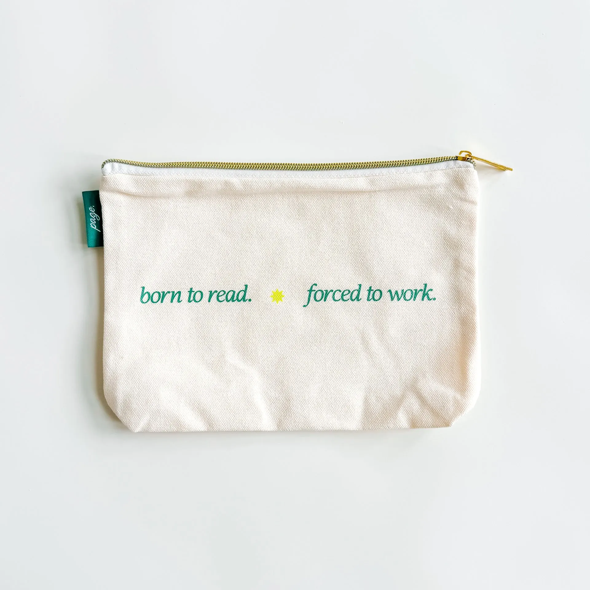 Bookish Zip Pouches