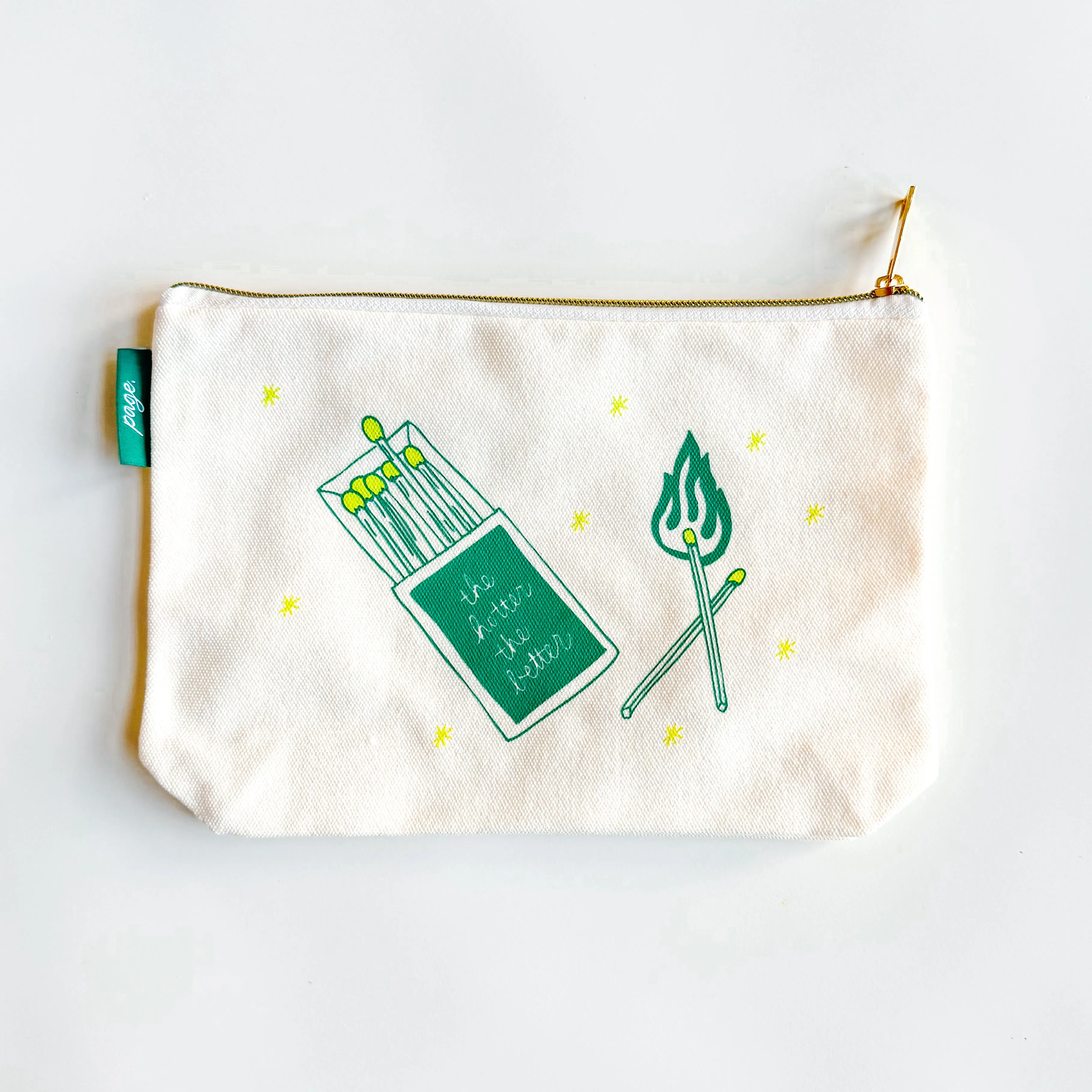 Bookish Zip Pouches