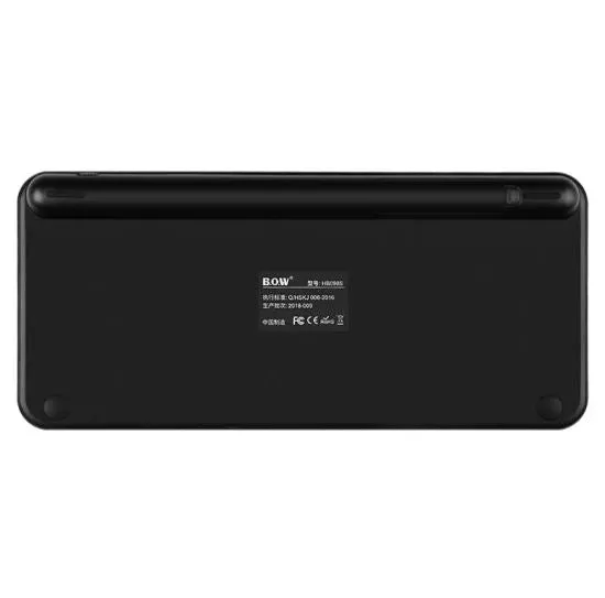 BOW HB098S Multi-device Portable Wireless Keyboard