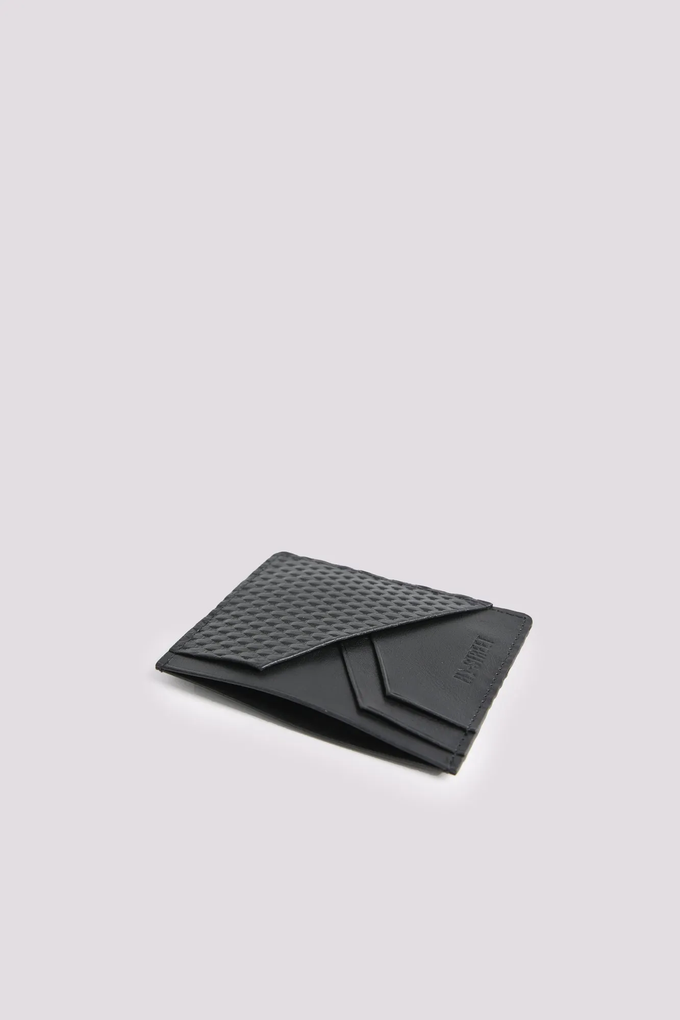 Braided Textured Card Holder