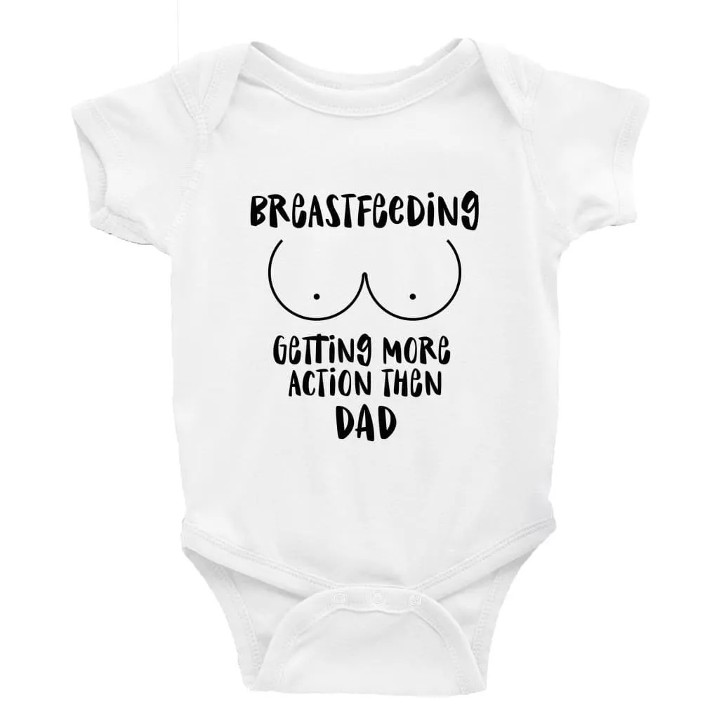 Breastfeeding getting more action then dad Multiple Colour options