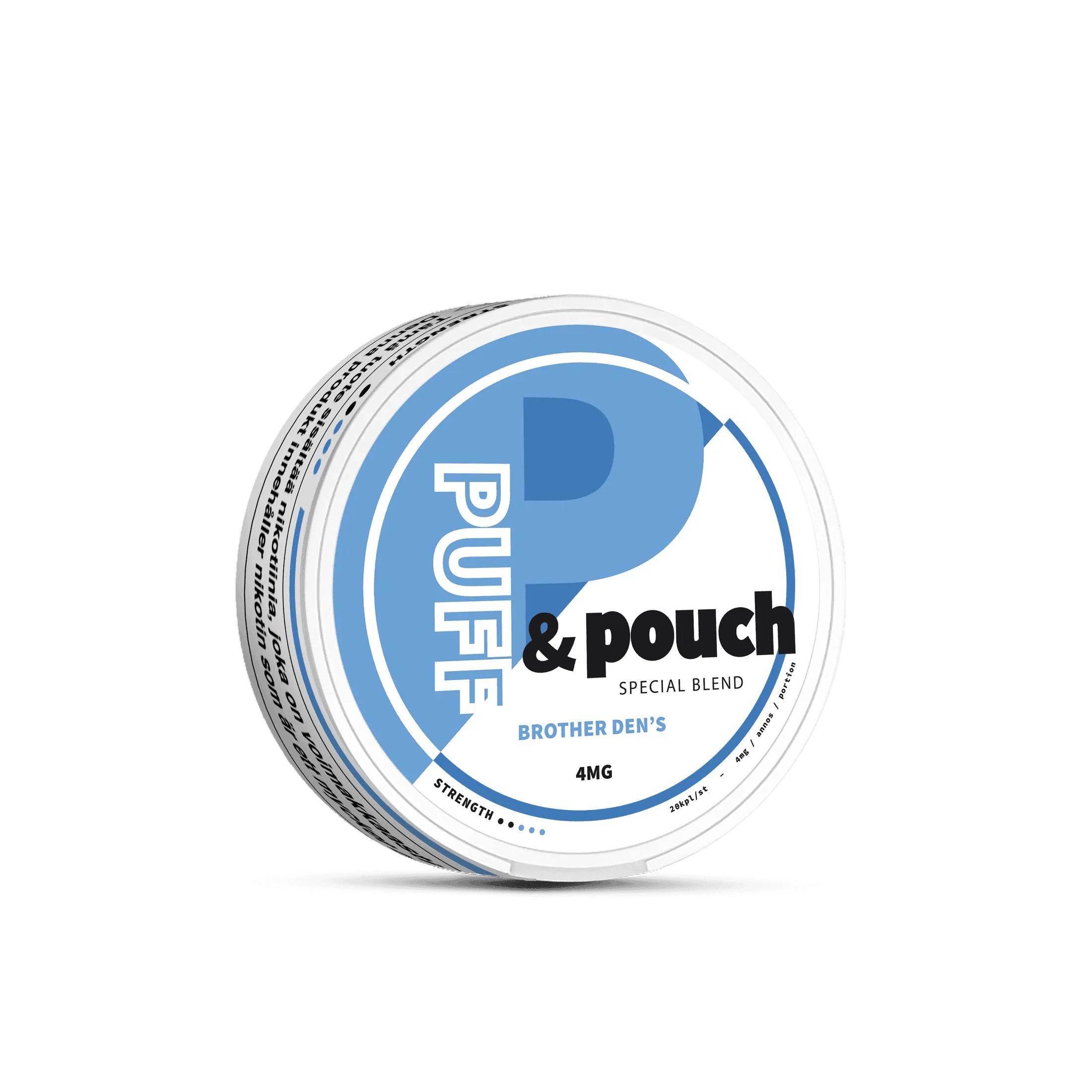 BROTHER DEN'S 4MG - PUFF&POUCH NICOTINE POUCHES